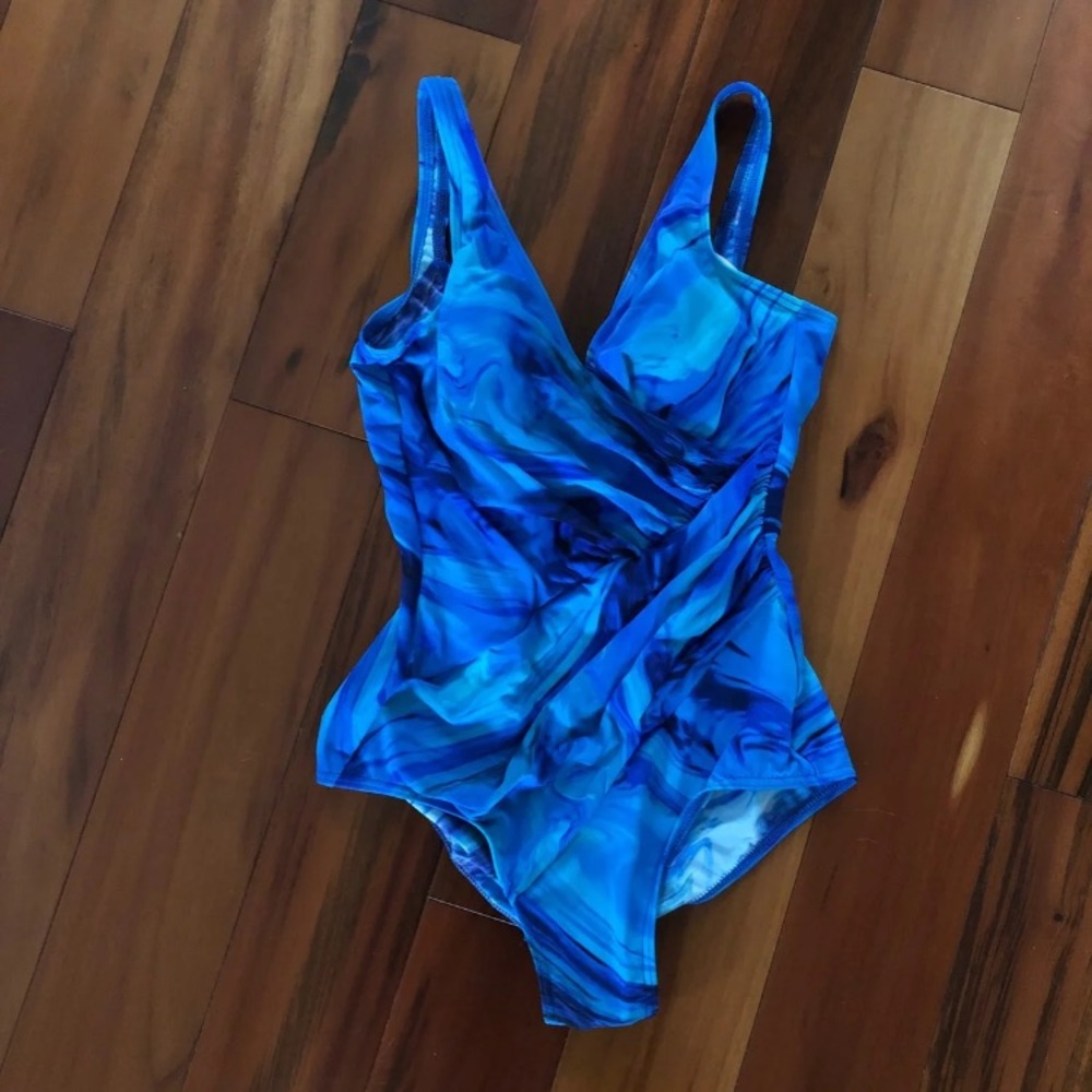 Miraclesuit one-piece swimsuit